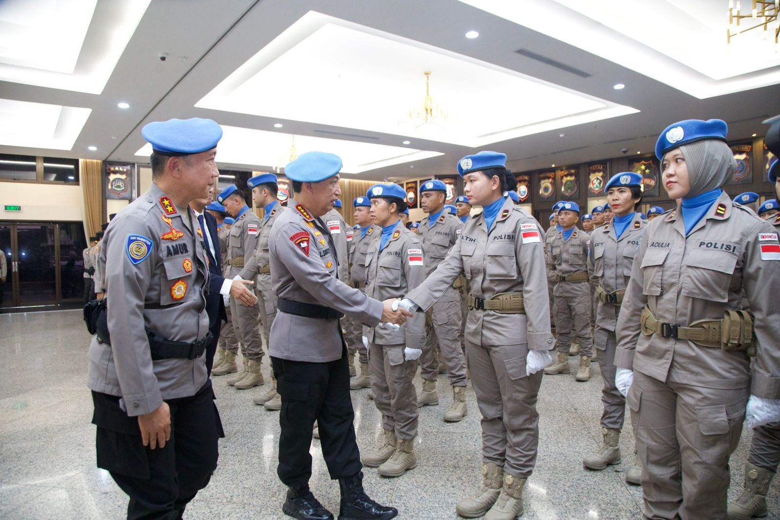 Kapolri Lepas Satgas Perdamaian, Dikirim ke Afrika Tengah